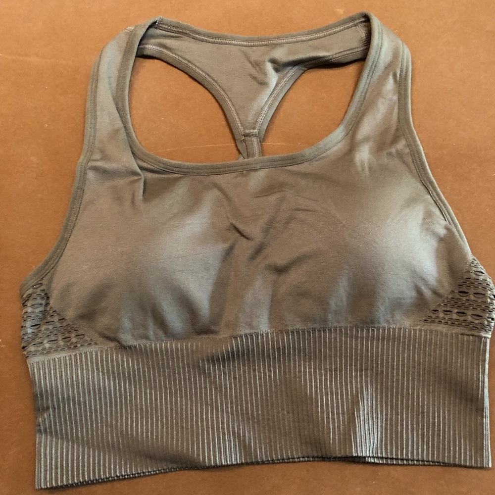 Olive sports bra